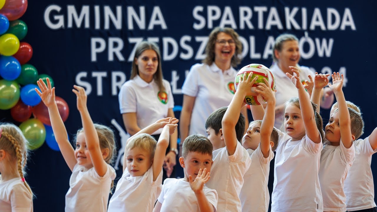 Gminna Spartakiada Przedszkolaków w Strzałkowie 2024