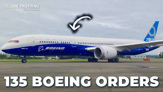 Boeing CONFIRMS 135 New Orders