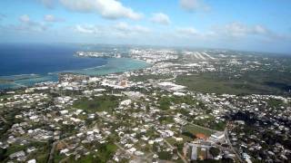 Hagåtña (Agaña), Guam. Visual approach and takeoff runway 6R