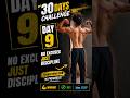 day 9/30dayschallenge body transformation. kay mujhe hoga? #motivation #fitnessjourney #desihomegym