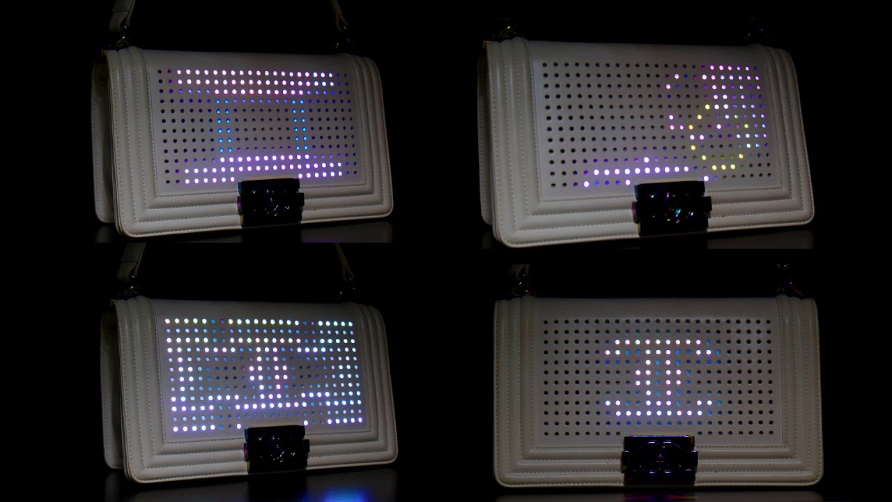 Chanel LED Boy Bag - YouTube