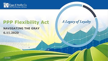 PPP Flexibility Act Information - What You Need to Know
