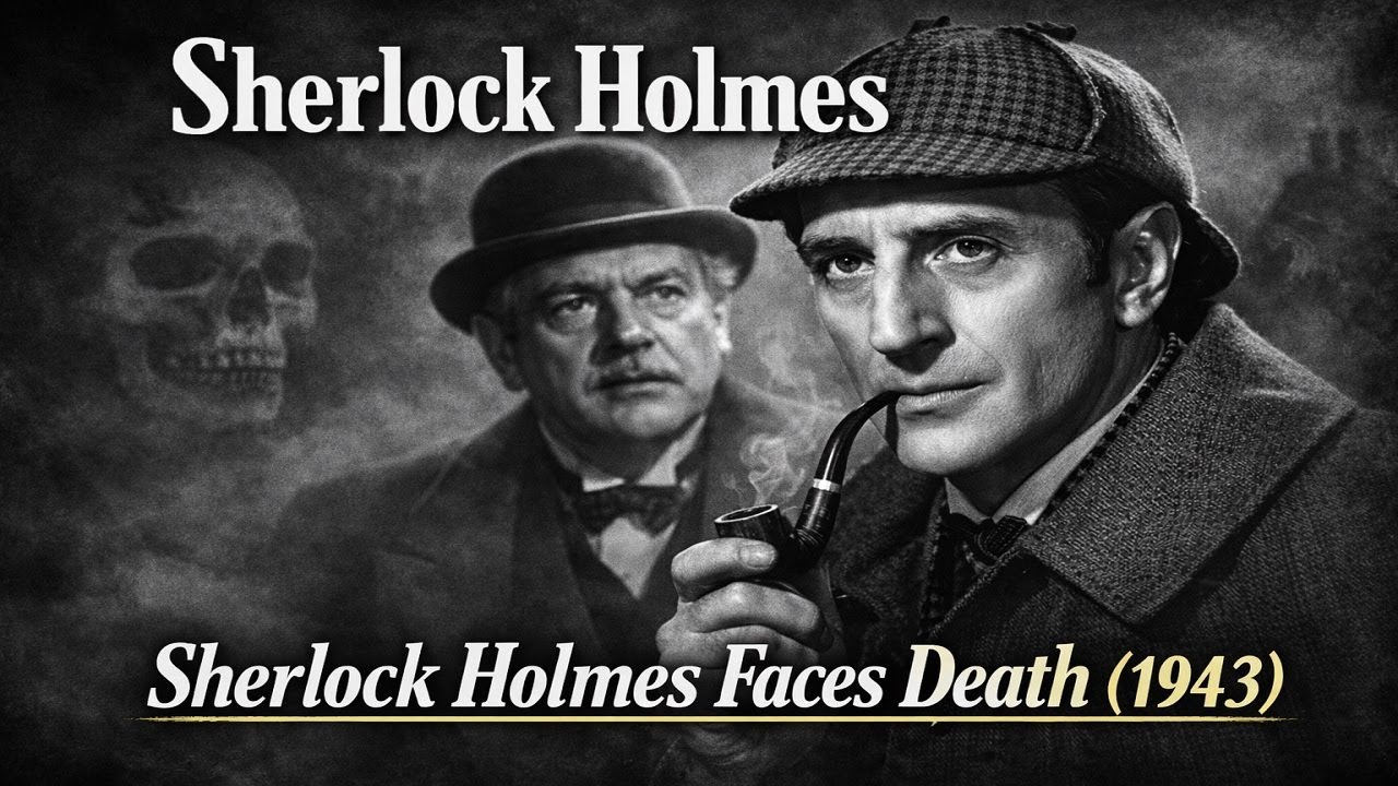 Sherlock Holmes – Faces Death (1943) | Basil Rathbone & Nigel Bruce | Full Film