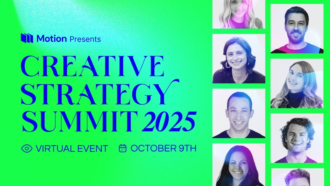 Motion's 2025 Creative Strategy Summit - YouTube