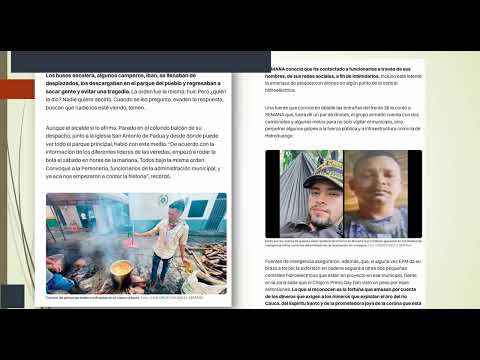 ¿Quiénes son los narcoterroristas identificados como los cabuyos en Briceño Antioquia?