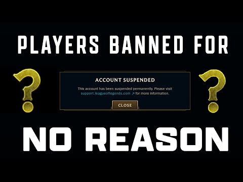 League of Legends Banning Players For Literally NO Reason