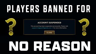 League of Legends Banning Players For Literally NO Reason