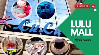 LuLu Mall Hyderabad Full tour video chandrateluguvlogs lulumall luluhypermarket lulu