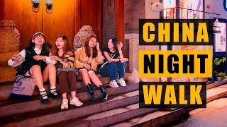 This Is What Beijing Is Like At Night 4K China Walking Tour 北京