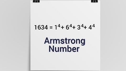 Armstrong Number in C++ in Urdu/Hindi.