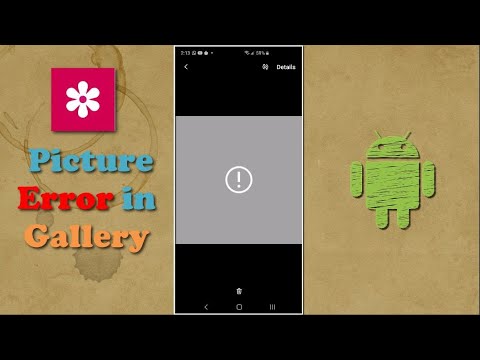Exclamation Mark on Photos Samsung Fix
