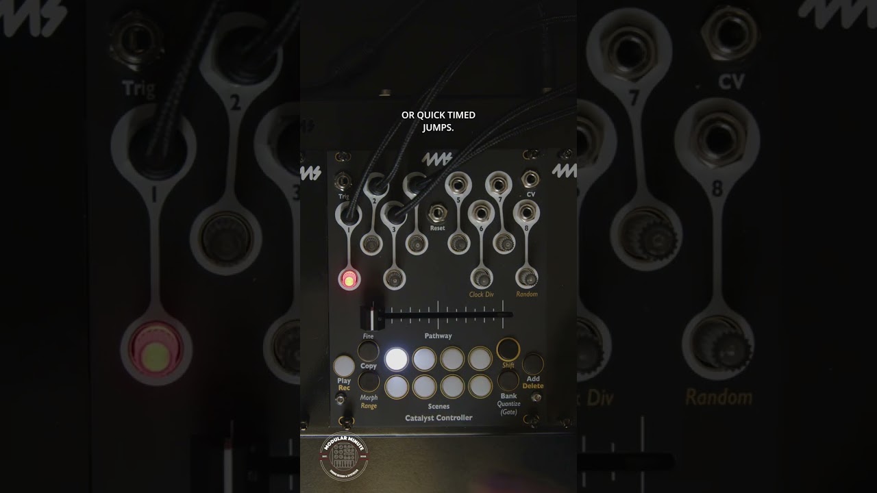 The Modular Minute 241: 4MS Catalyst Controller - YouTube