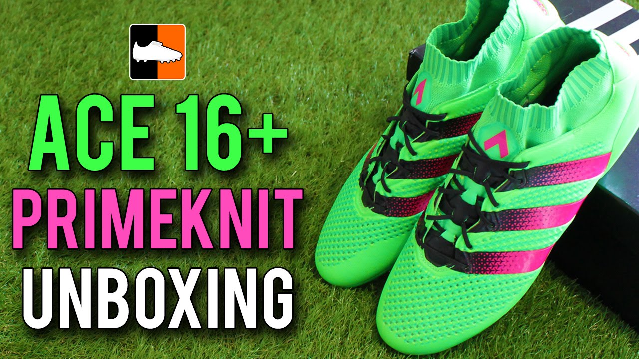 adidas ACE16+ Primeknit HG Unboxing 2016 Control Boots - YouTube
