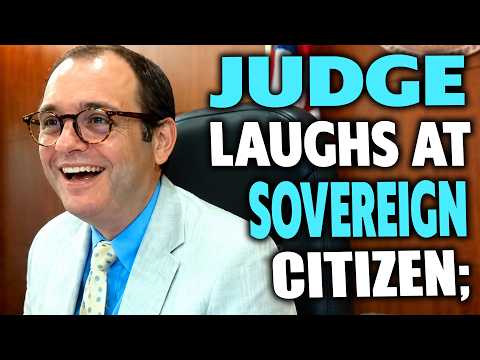 Judge LAUGHS at Sovereign Citizen After Bizarre Courtroom Claim—The Outcome Is Brutal!