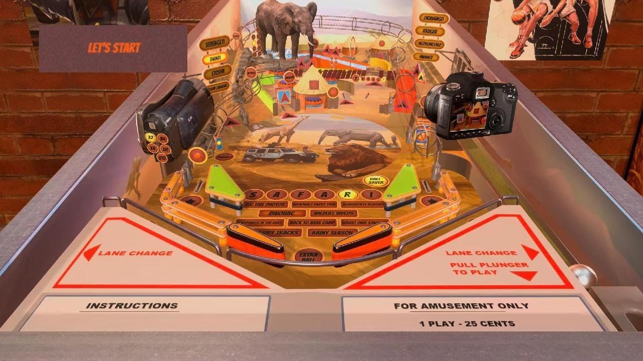 Safari Pinball PS5 un bon début de l'extra et Multiball YouTube