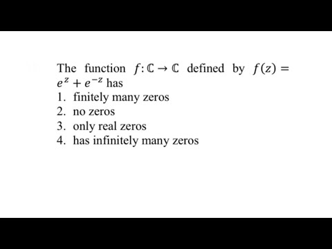 CSIR-NET-2017(December)-Part-B(Complex Analysis).