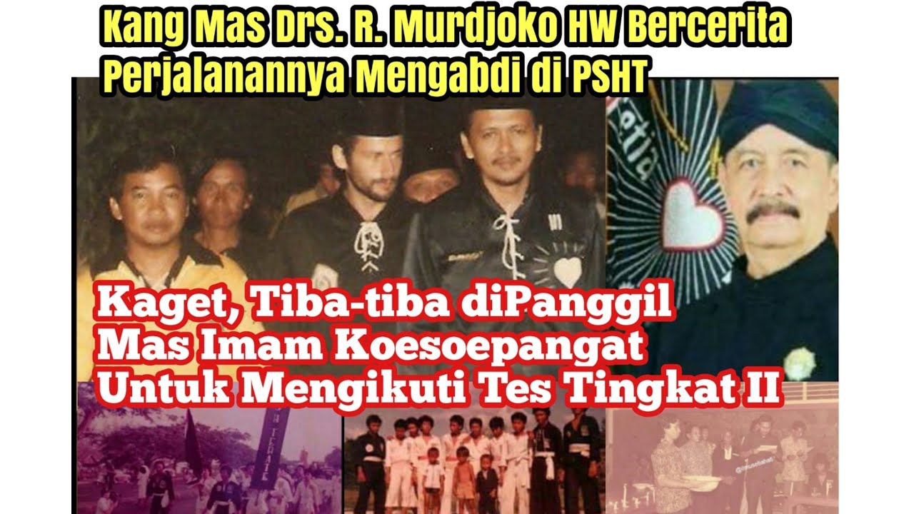 KISAH PERJALANAN MAS MURDJOKO HINGGA DIPANGGIL MAS IMAM KOESOEPANGAT IKUT TES TINGKAT II