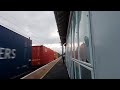 This Is A EWS Class 66 Passing Prestonpans Going To Tees Dock From Grangemouth 