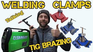 Welding clamps And TIG welding With Titanium 200