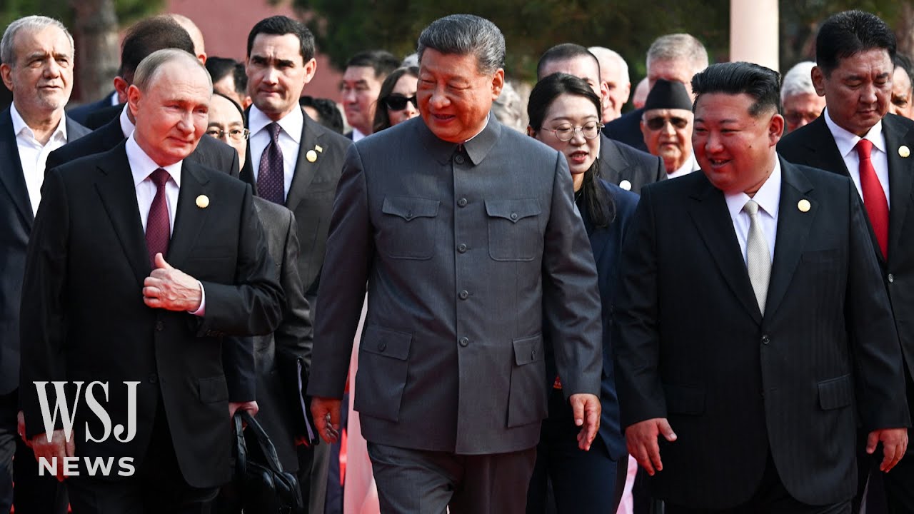 Tanks, Missiles and Allies: Xi Parades China’s Military Muscle | WSJ News