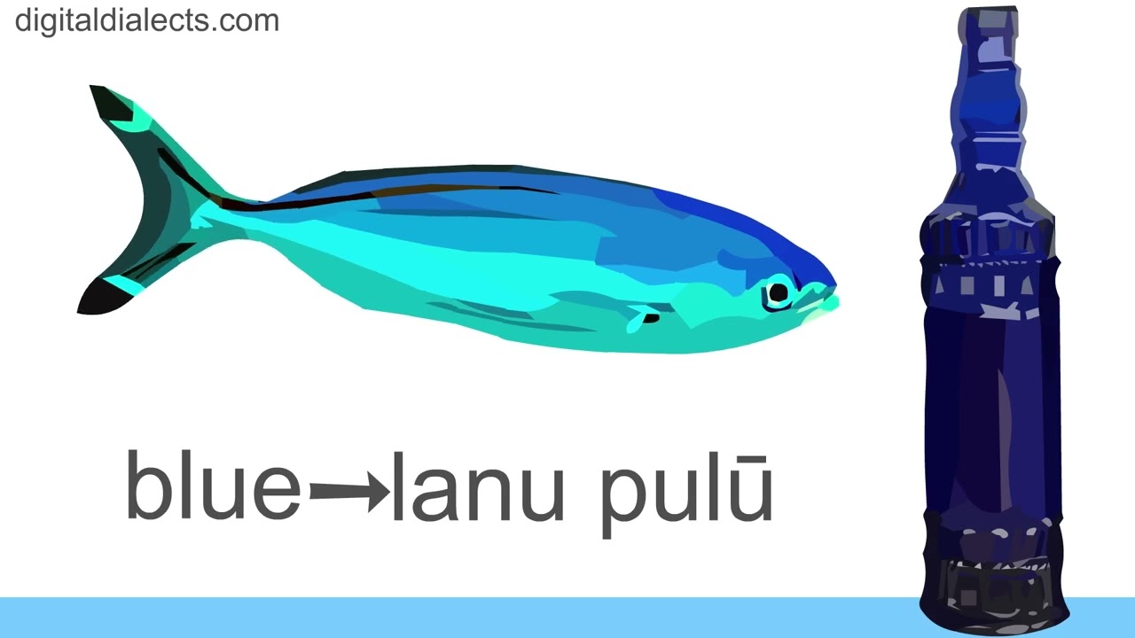 Colors in the Tongan language