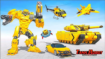 Tank Robot Multi Transform: Elephant Lion Games | Android iOS Gameplay