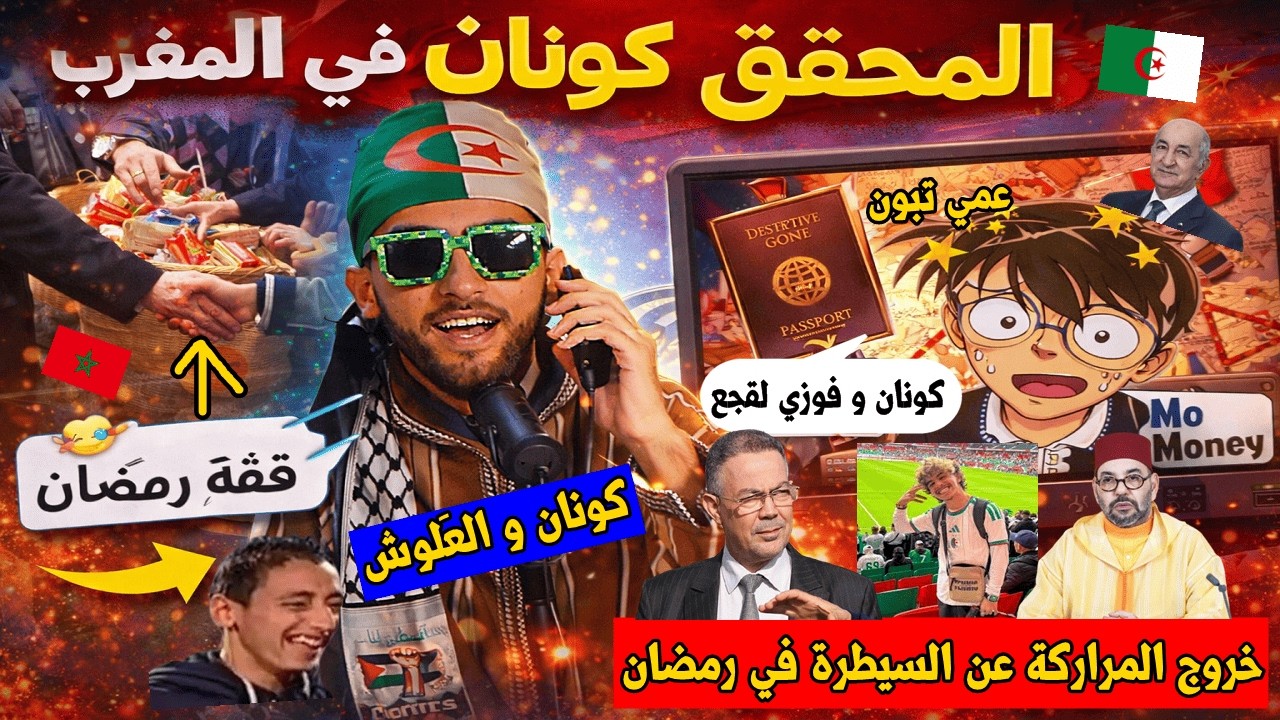 أغرب خرجات المراركة 🇲🇦: ملك المغرب يوزع قفة رمضان +و المحقق كونان 🔍 يكشف المستور 😅🔥...تشبع ضحك🤣🤣!!!