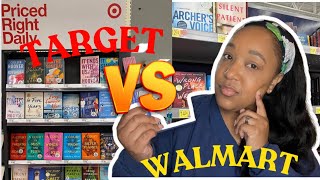 TARGET BOOKS VS. WALMART BOOKS I Which Store Book Section is better