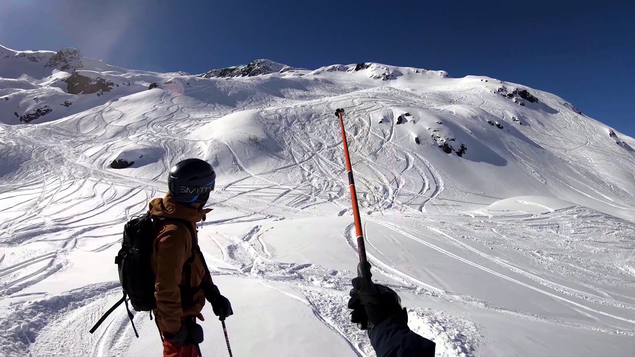 Freeriding Guspis/Felsental Andermatt
