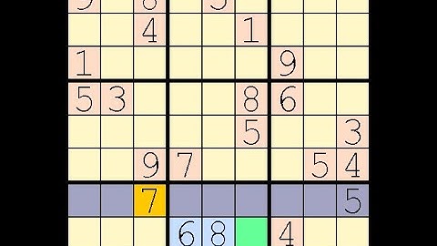 How to Solve Washington Times Sudoku Difficult April 12, 2023