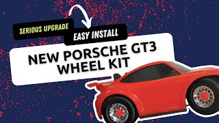 New Plug-and-Play Porsche GT3 Wheel Kit for Power Wheels | Easy Install & Rad Look