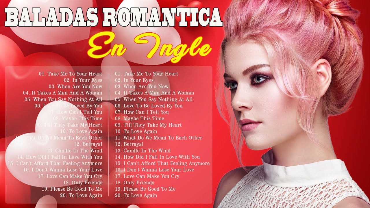 Las Mejores Baladas en Ingles de los 80 Mix ♪ღ♫ Romanticas Viejitas en