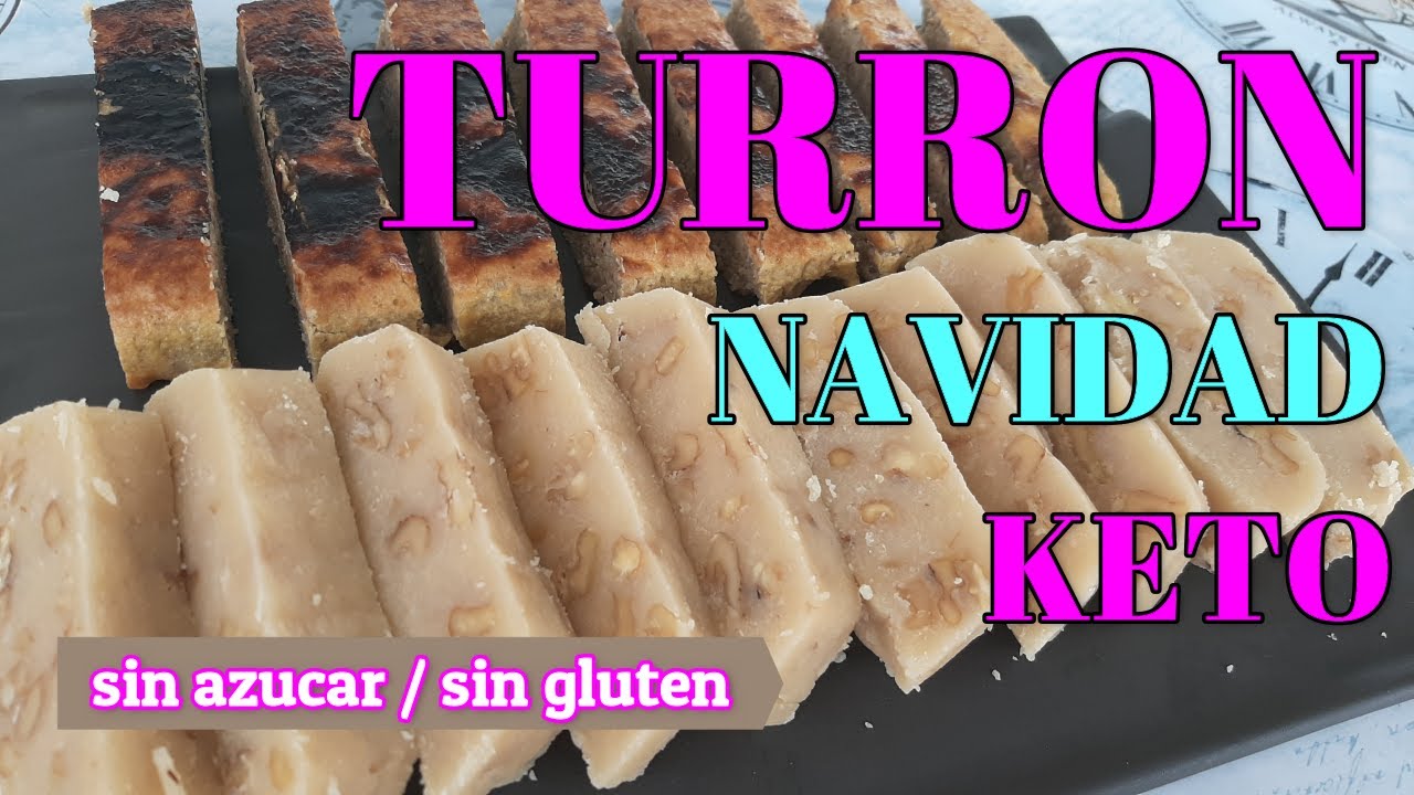 TURRON YEMA TOSTADA Y NATA NUECES /SIN AZUCAR /SIN GLUTEN