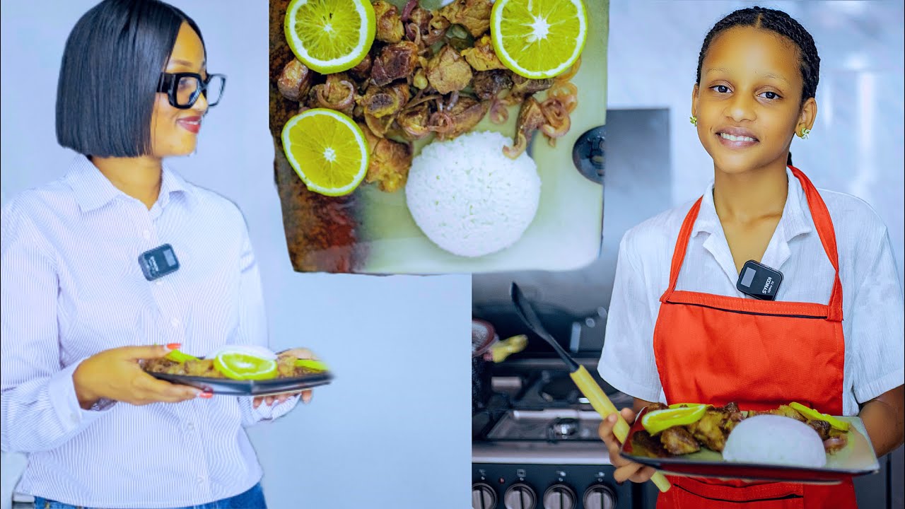 DAY 1 OF TEACHING MY 13 YEARS OLD DAUGHTER HOW TO COOK 🧑‍🍳💃🏻