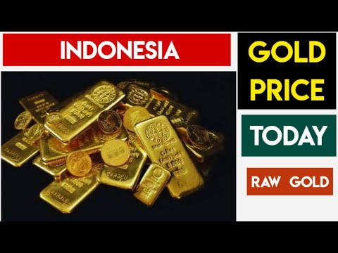 Harga Emas Hari Ini di INDONESIA, Harga Emas 24K & 22K 21K 18K Karat dalam Rupiah Indonesia IDR