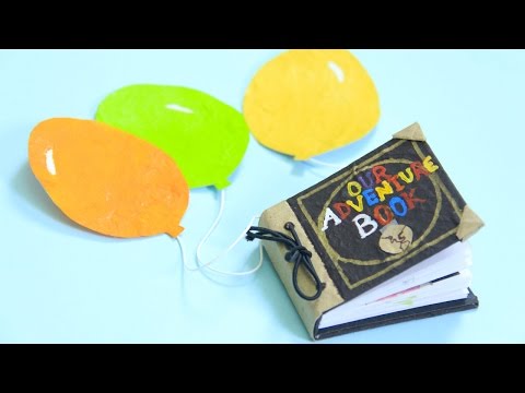 Libro de aventuras UP – mini libro scrapbook ✂️ Craftingeek