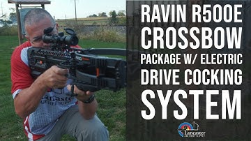 Ravin R500E Crossbow Package w/ Electric Drive Cocking System