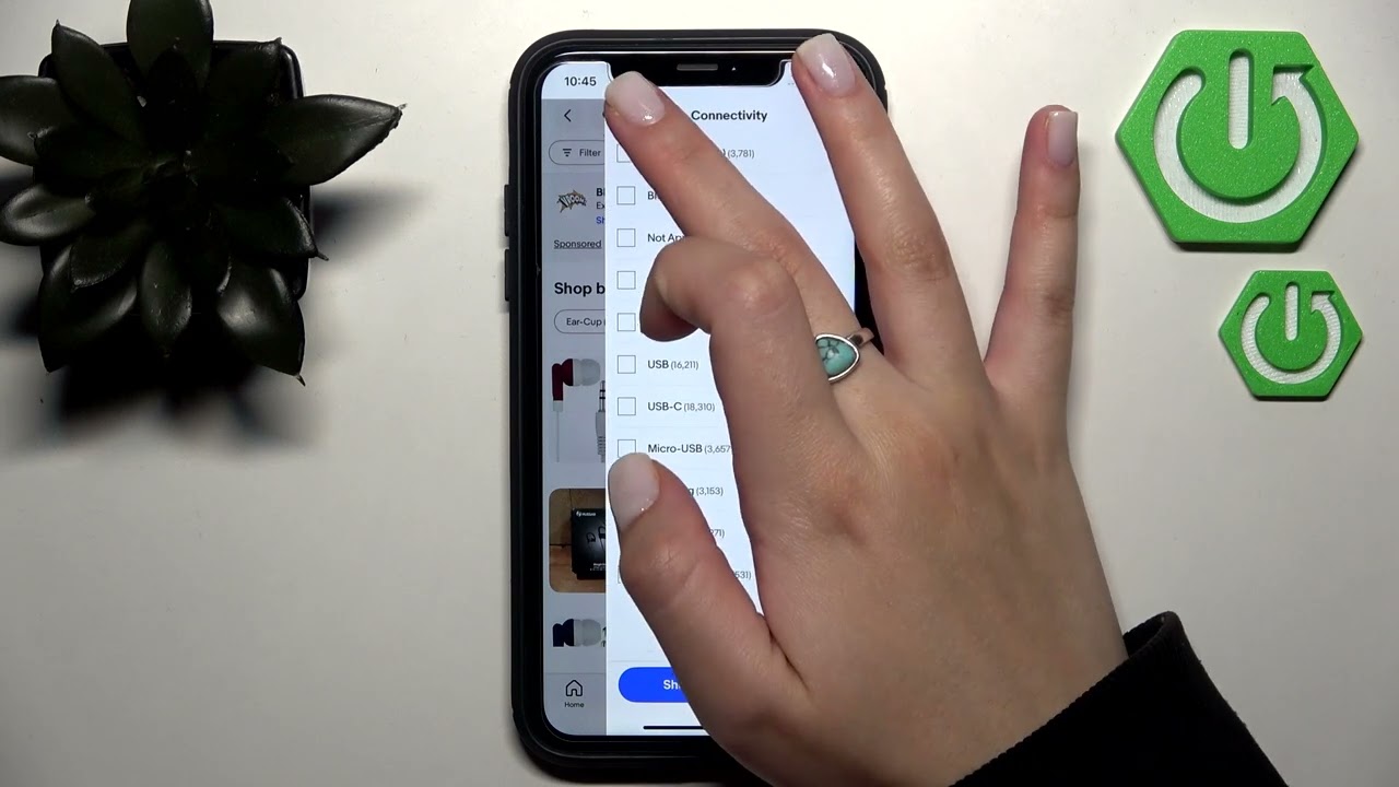 eBay App – How to Filter Search Results
