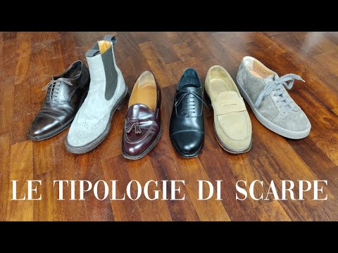 Le Tipologie di Scarpe da Uomo e Come Usarle (Sneakers, Mocassini e Stringate)