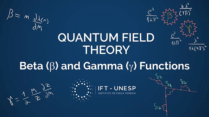 Beta (β) and Gamma (γ) Functions  - QFT II, Part 26