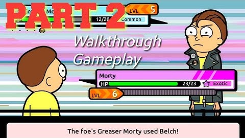 Pocket Mortys PART 2 Walkthrough Gameplay - Android/iOS