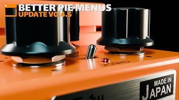 Better Pie Menus - Update V0.4.5 for Blender 4.5+