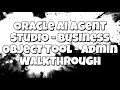 Oracle AI Agent Studio - Business Object Tool - Admin Walkthrough