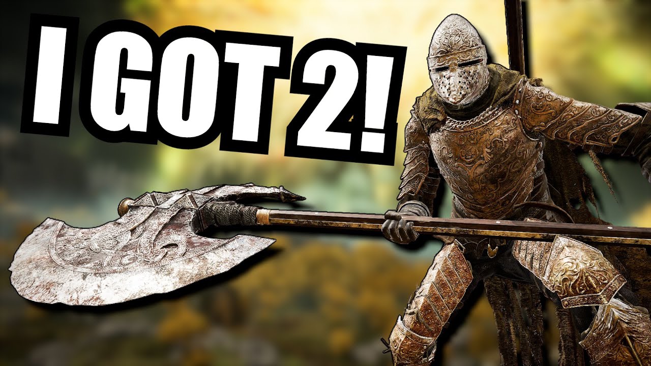Using Two Godfrey Axes Just FEELS Better Elden Ring YouTube