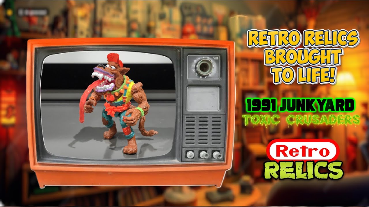 Toxic Crusaders Junkyard Figure (1991) Vintage 90s Toy Brought to Life! | Retro Relics