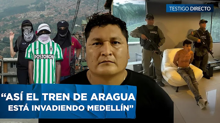 ¡El Tren de Aragua se ESCONDE en Medellín! Así Cayó "Cuchillo" temido líder CRIMINAL
