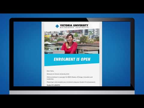 Studying at VU? Enrol today!