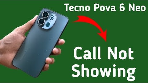 Tecno Pova 6 Neo call not showing problem kaise solve kare, tecno phone me incoming call show nahi h