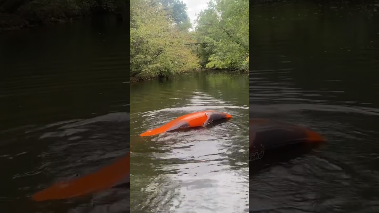 Kayak drink trick 