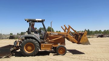 Case Skip Loader Grader Start Up Procedures By Operator Jon